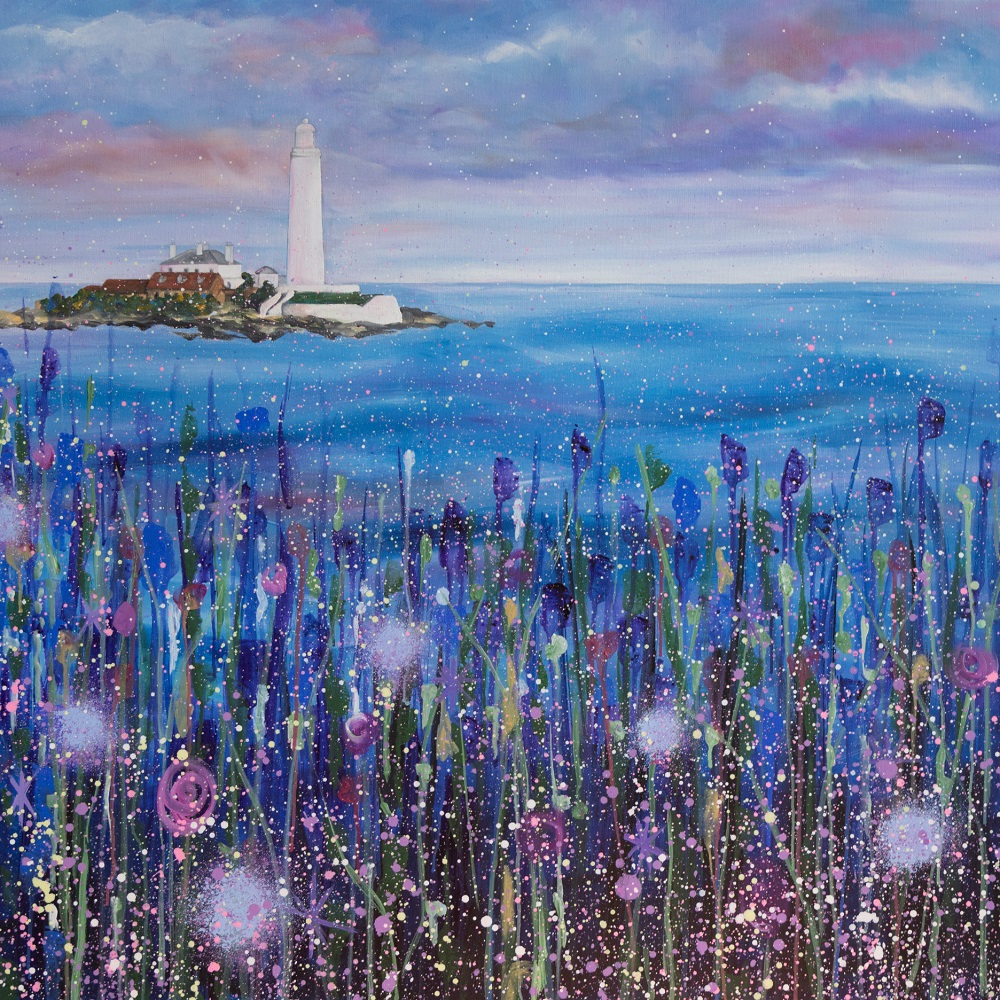 St Marys Lighthouse Blue